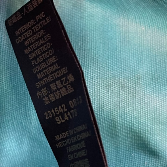 Fossil Key-Per multi colored dots ID card / coin zip top wallet key ring SL4178 - Picture 8 of 8